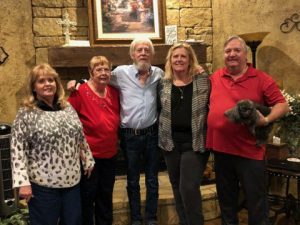 Here is an updated picture of the family taken on November 25, 2017. From left to right - Joanna, Alice Joann, Benny, Kelly, and Frankie.