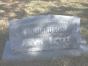 william alexander richards headstone