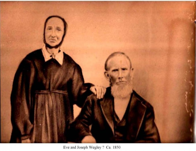 Joseph William Wegley - 1850